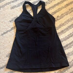 Lululemon Black Tank top, Size 8